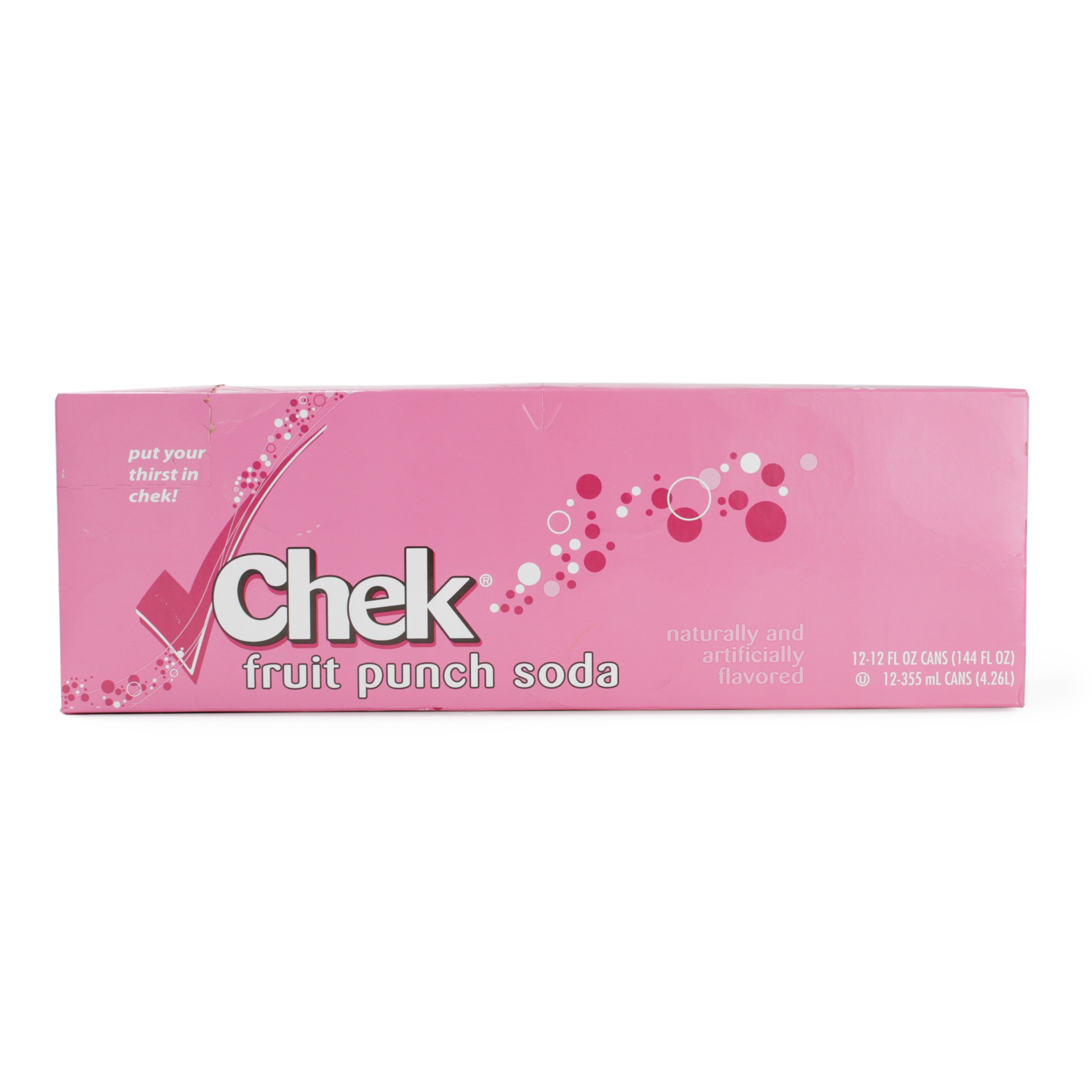 slide 1 of 1, Chek Fruit Punch - 12 ct; 12 fl oz, 12 ct; 12 fl oz