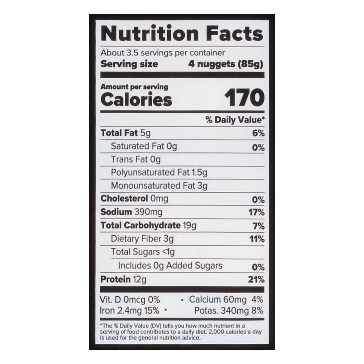 slide 8 of 14, Alpha Sizzlin' Spicy Chik'n Nuggets 10.0 oz, 10 oz