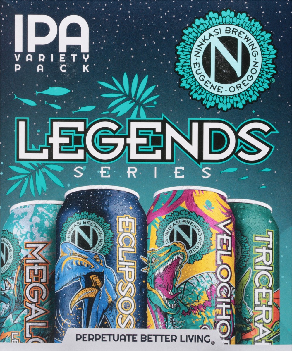 slide 2 of 10, Ninkasi Brewing IPA Legends Series Beer Variety Pack 1 ea, 1 ea