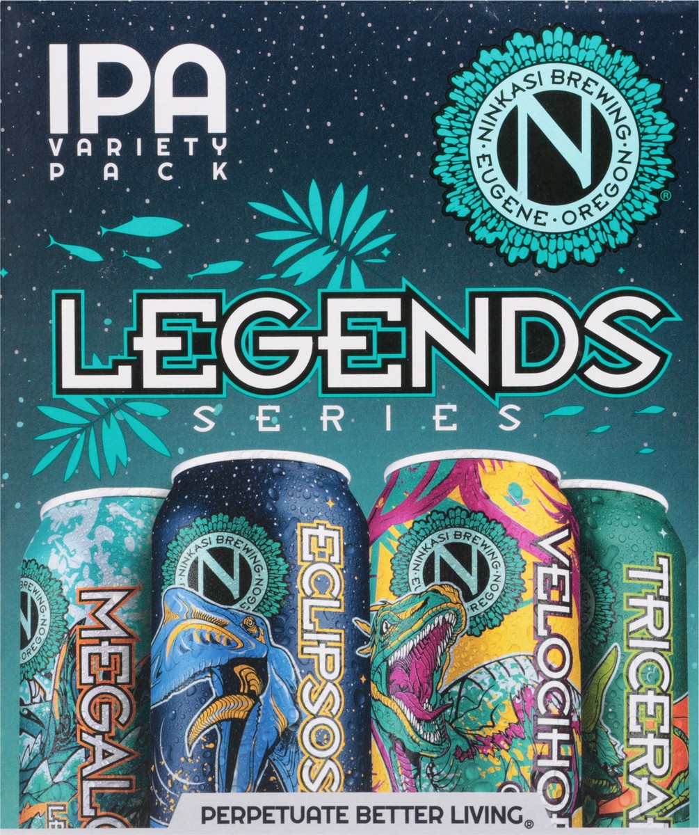 slide 6 of 10, Ninkasi Brewing IPA Legends Series Beer Variety Pack 1 ea, 1 ea