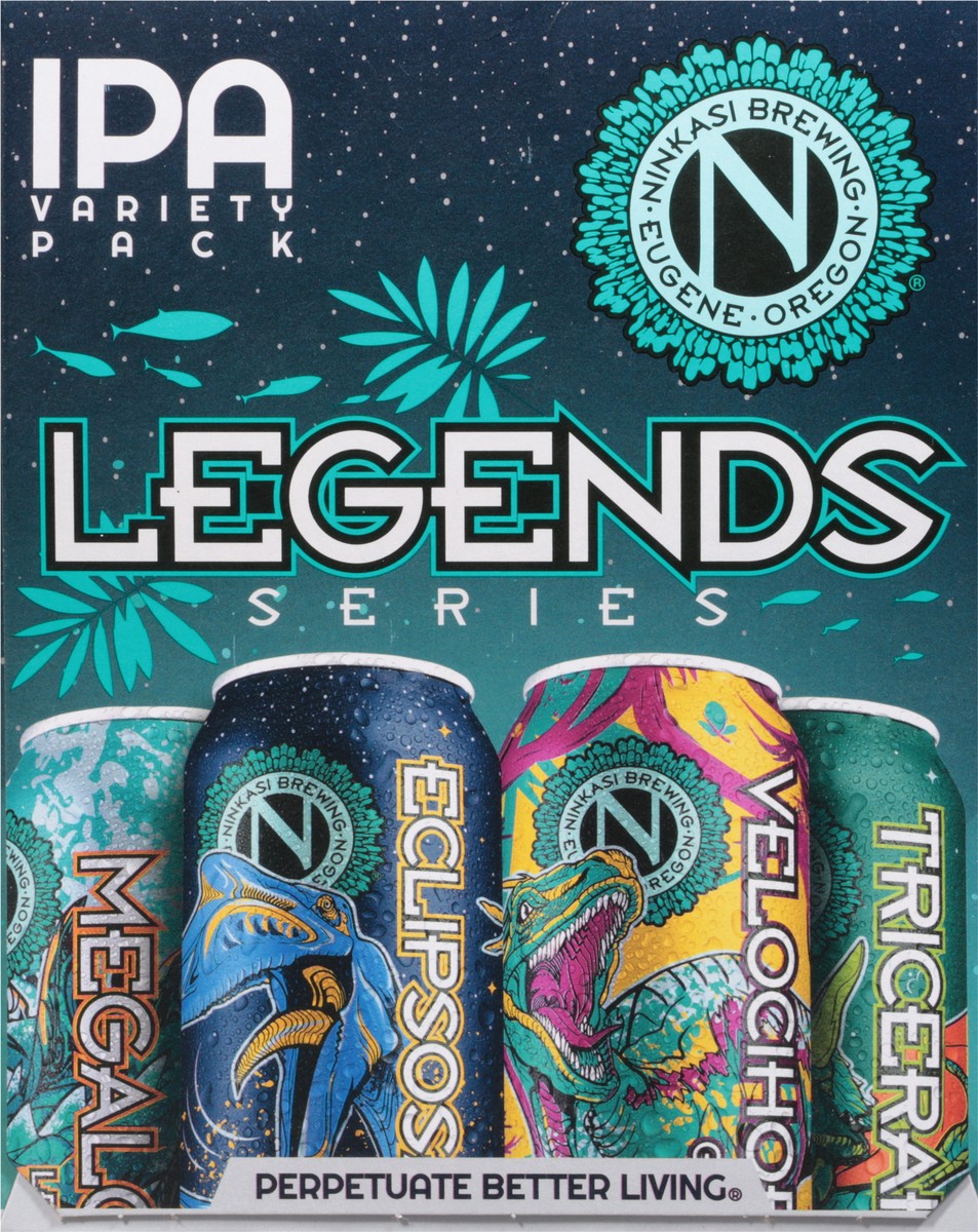 slide 8 of 10, Ninkasi Brewing IPA Legends Series Beer Variety Pack 1 ea, 1 ea