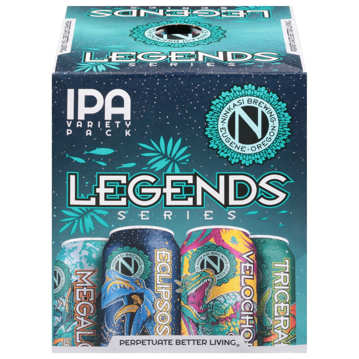 slide 1 of 10, Ninkasi Brewing IPA Legends Series Beer Variety Pack 1 ea, 1 ea