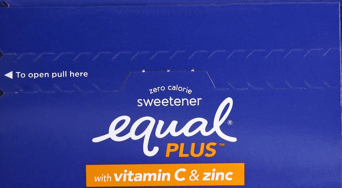 slide 2 of 9, Equal Plus Zero Calorie Sweetener 100 ea, 100 ct