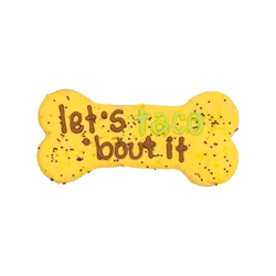 Wufers Taco Bout It Bone Dog Treat