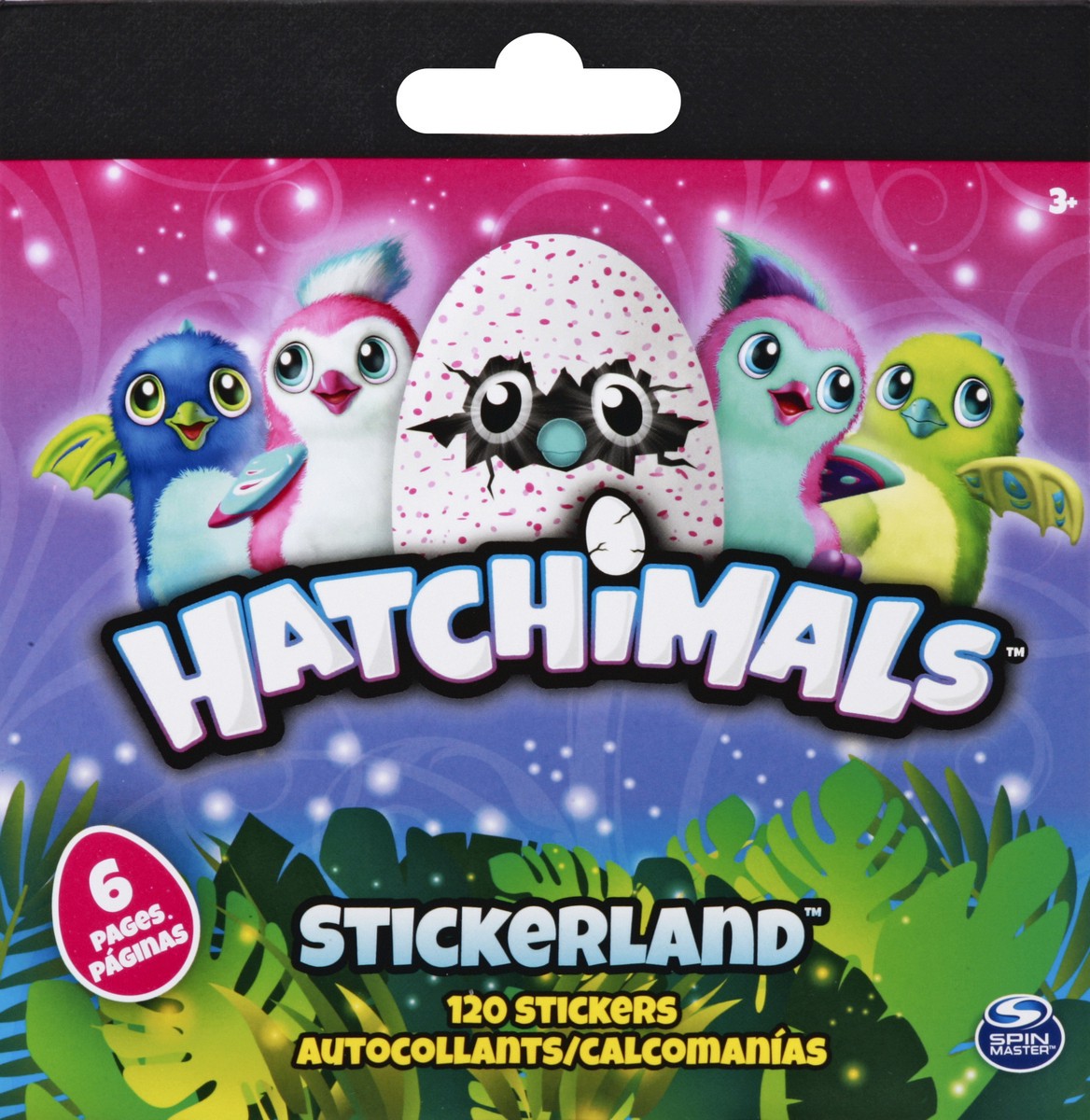 slide 1 of 3, Hatchimals Stickers 120 ea, 120 ct