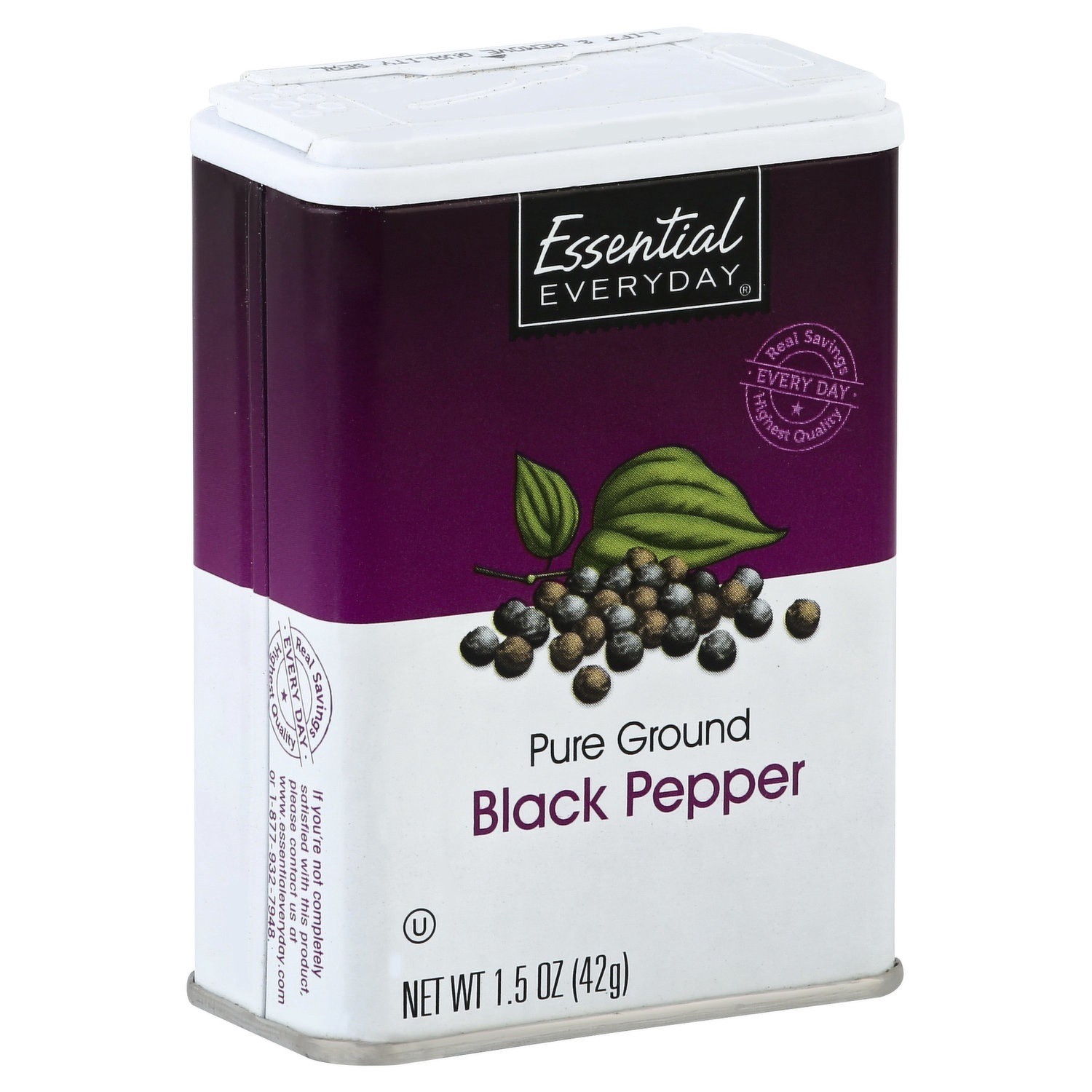 slide 1 of 1, Essential Everyday Black Pepper, 1.5 oz