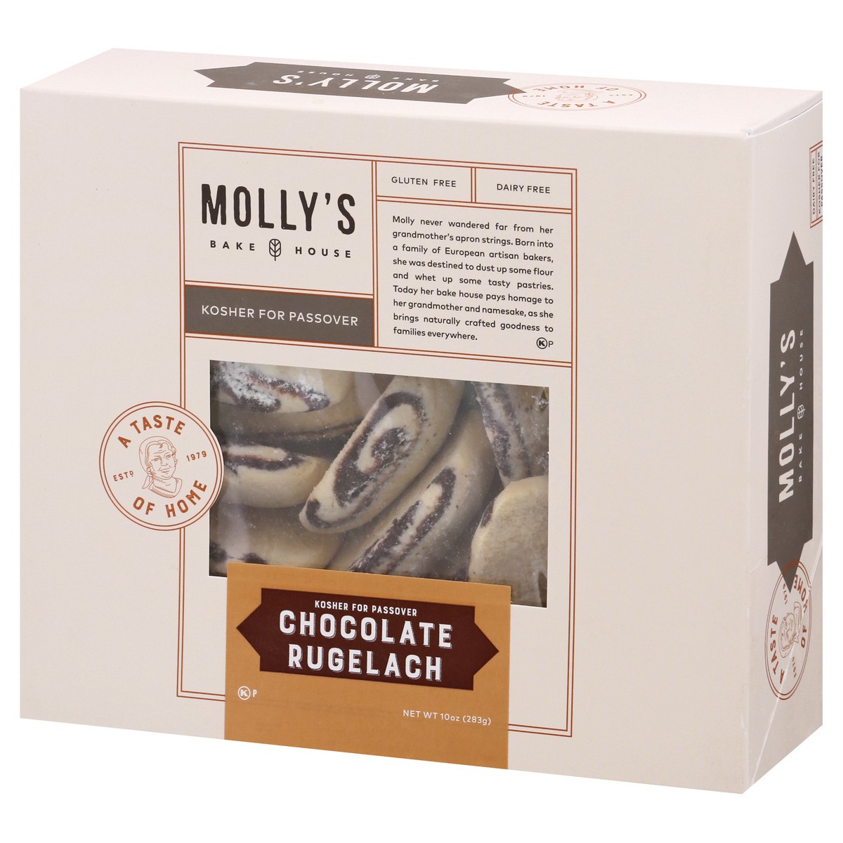 slide 3 of 13, Molly's Bake House Chocolate Rugelach 10 oz, 10 oz