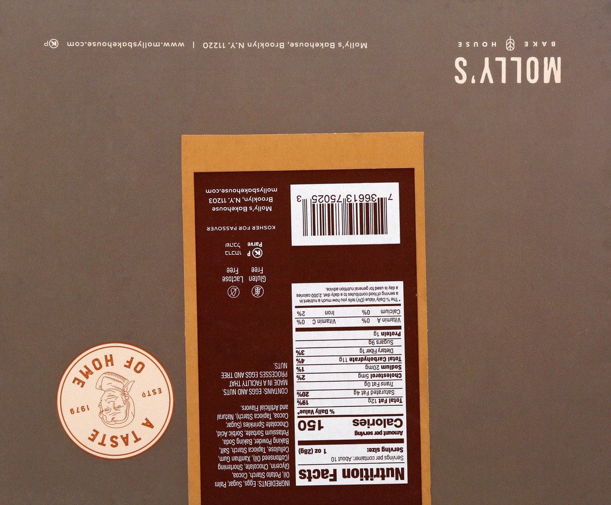 slide 7 of 13, Molly's Bake House Chocolate Rugelach 10 oz, 10 oz