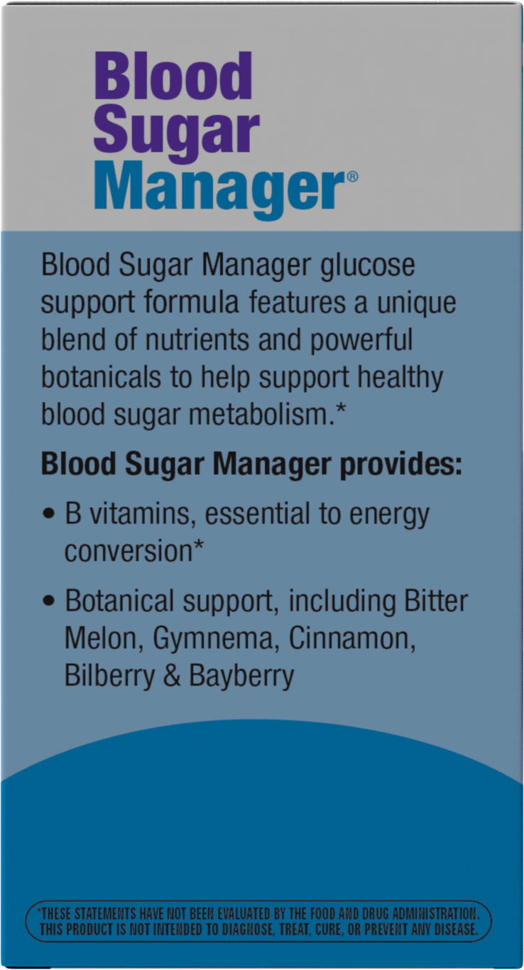 slide 5 of 5, Nature's Way Tablets Blood Sugar Manager 60 ea, 1 ct