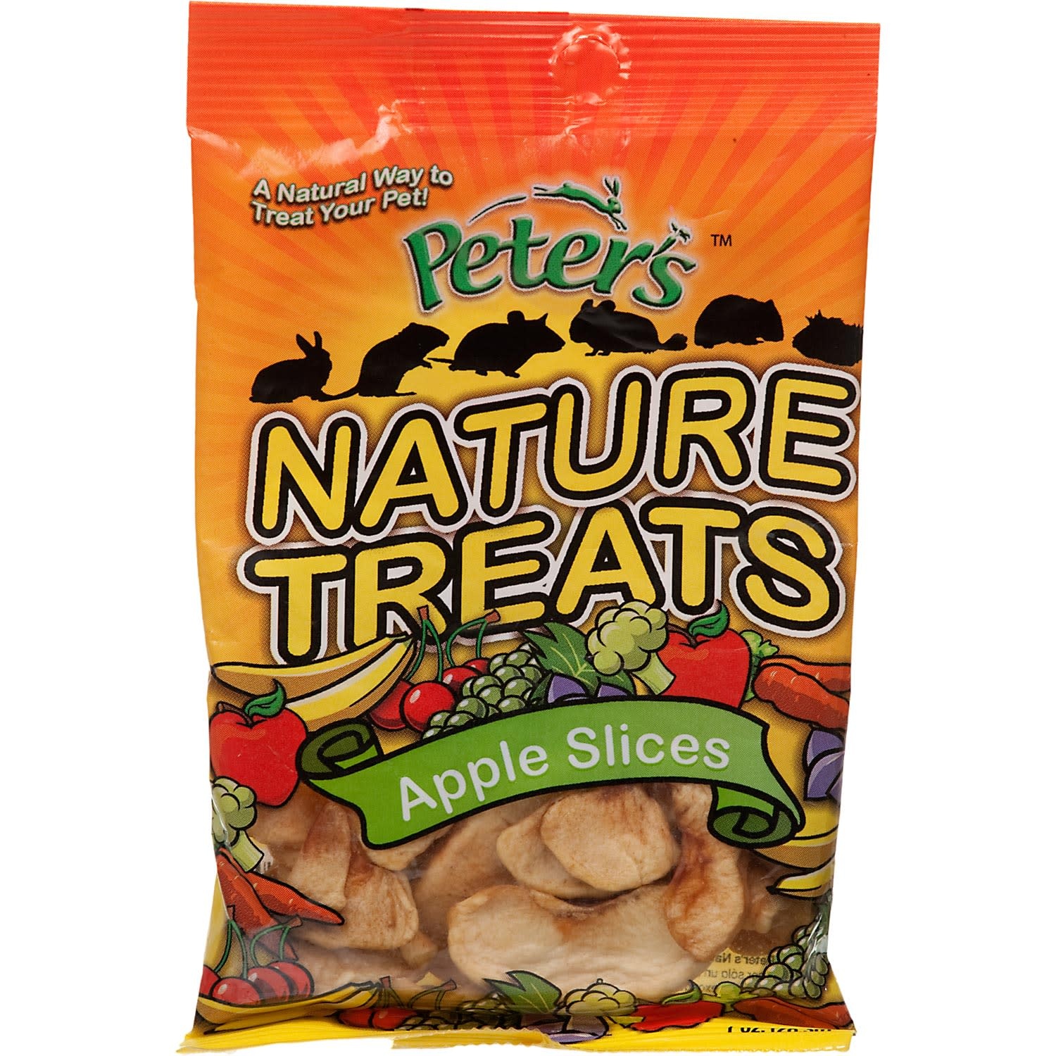 slide 1 of 1, Peter's Apple Nature Treats for Small Animals, 1 oz