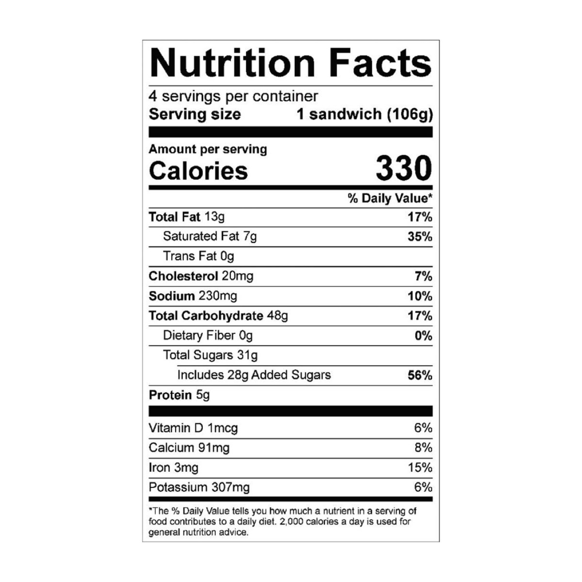 slide 5 of 11, Fat Boy Caramel Cookies & Cream Cookie Sandwich 4 Ea, 4 ct