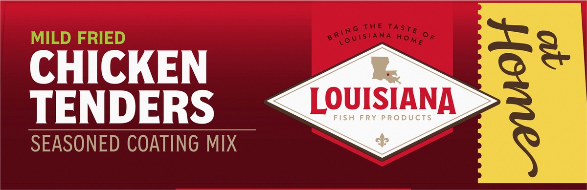 slide 6 of 14, Louisiana Fish Fry Products Mild Fried Chicken Tenders Seasoned Coating Mix 4.5 oz, 4.5 oz