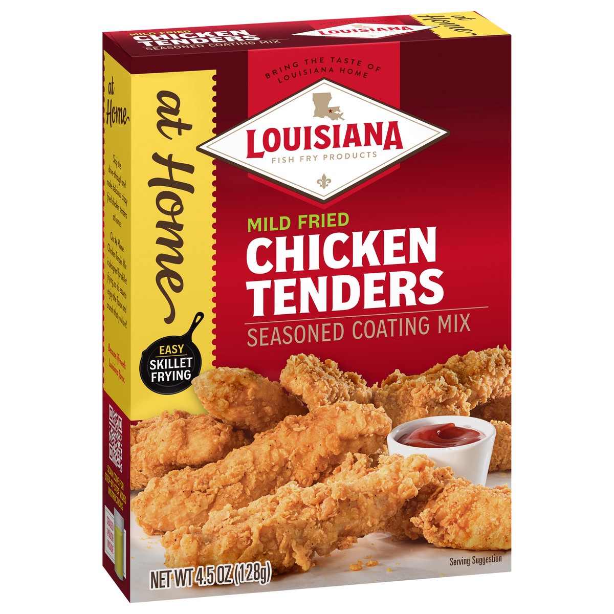 slide 8 of 14, Louisiana Fish Fry Products Mild Fried Chicken Tenders Seasoned Coating Mix 4.5 oz, 4.5 oz