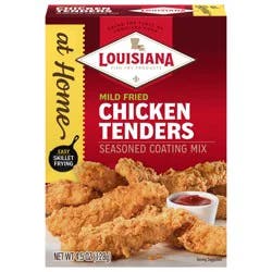 Louisiana Fish Fry Products Mild Fried Chicken Tenders Seasoned Coating Mix 4.5 oz