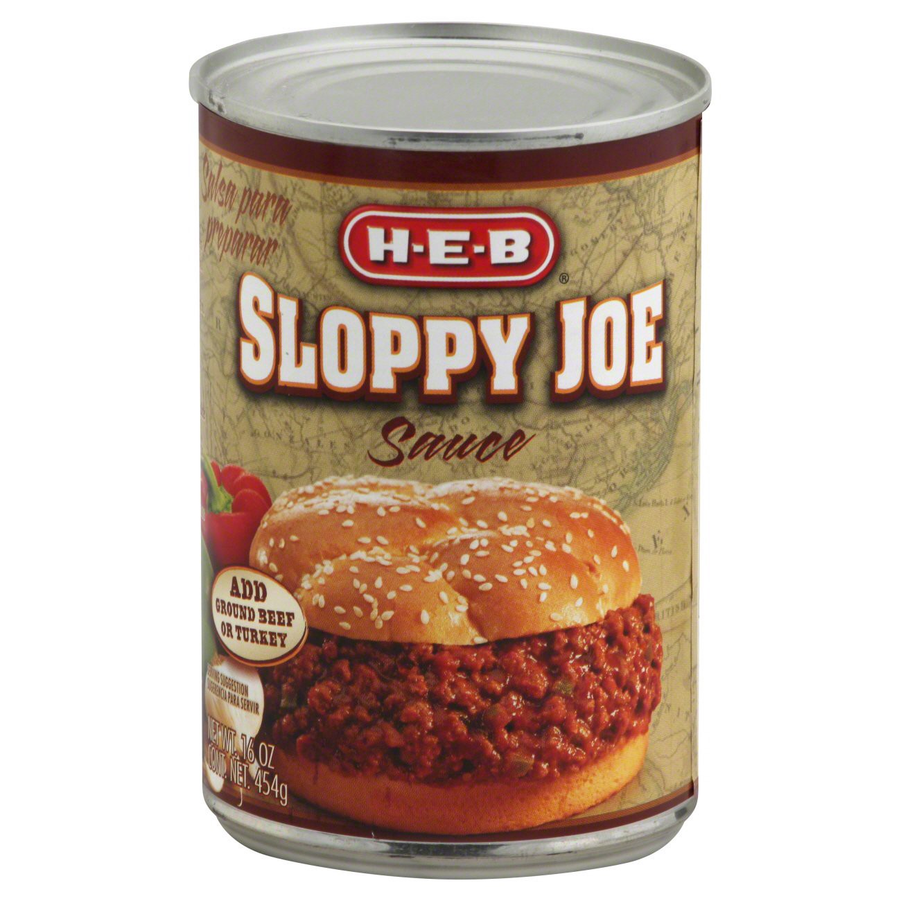 slide 1 of 1, H-B Sloppy Joe Sauce - 16 oz, 16 oz