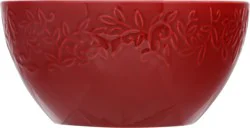 Pfaltzgraff Super Dod Skull Red Gray 6 Inch Bowl 1 ea Not Packed