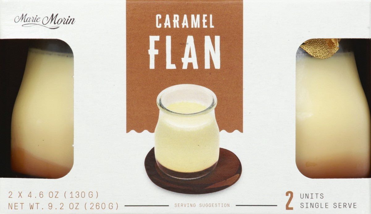 slide 8 of 13, Marie Morin Caramel Flan 2 ea, 2 ct