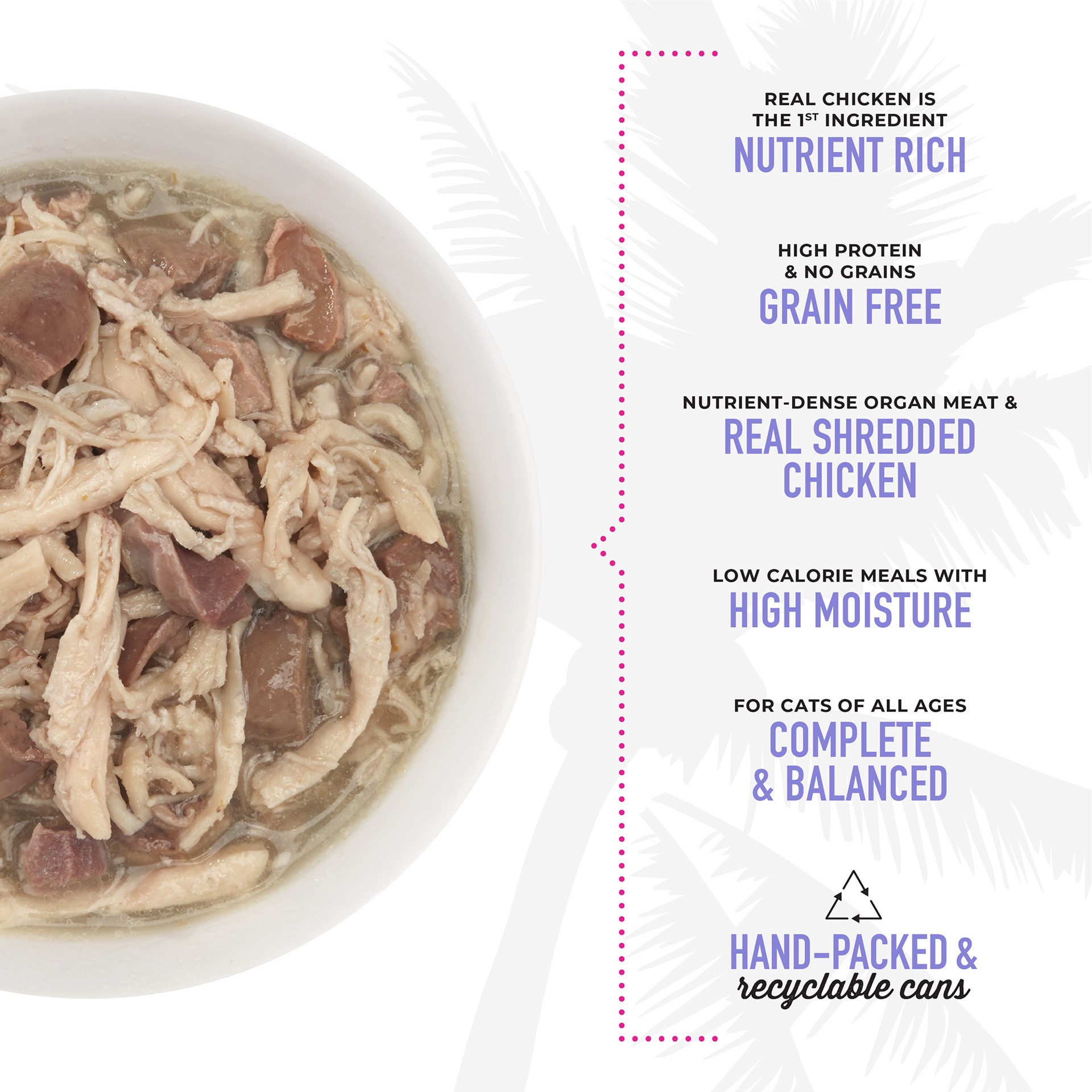 slide 8 of 8, Tiki Cat After Dark Whole Foods Wet Cat Food, Chicken & Duck, 2.8 oz. Can (12 Count), 2.8 oz