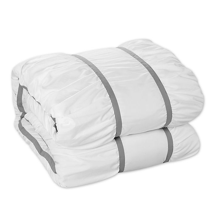 slide 5 of 5, Chic Home Aero King Comforter Set - White, 10 ct