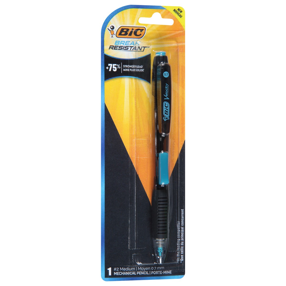 slide 2 of 9, BIC Break Resistant 0.7 mm No.2 Medium Mechanical Pencil 1 ea, 0.7 mm
