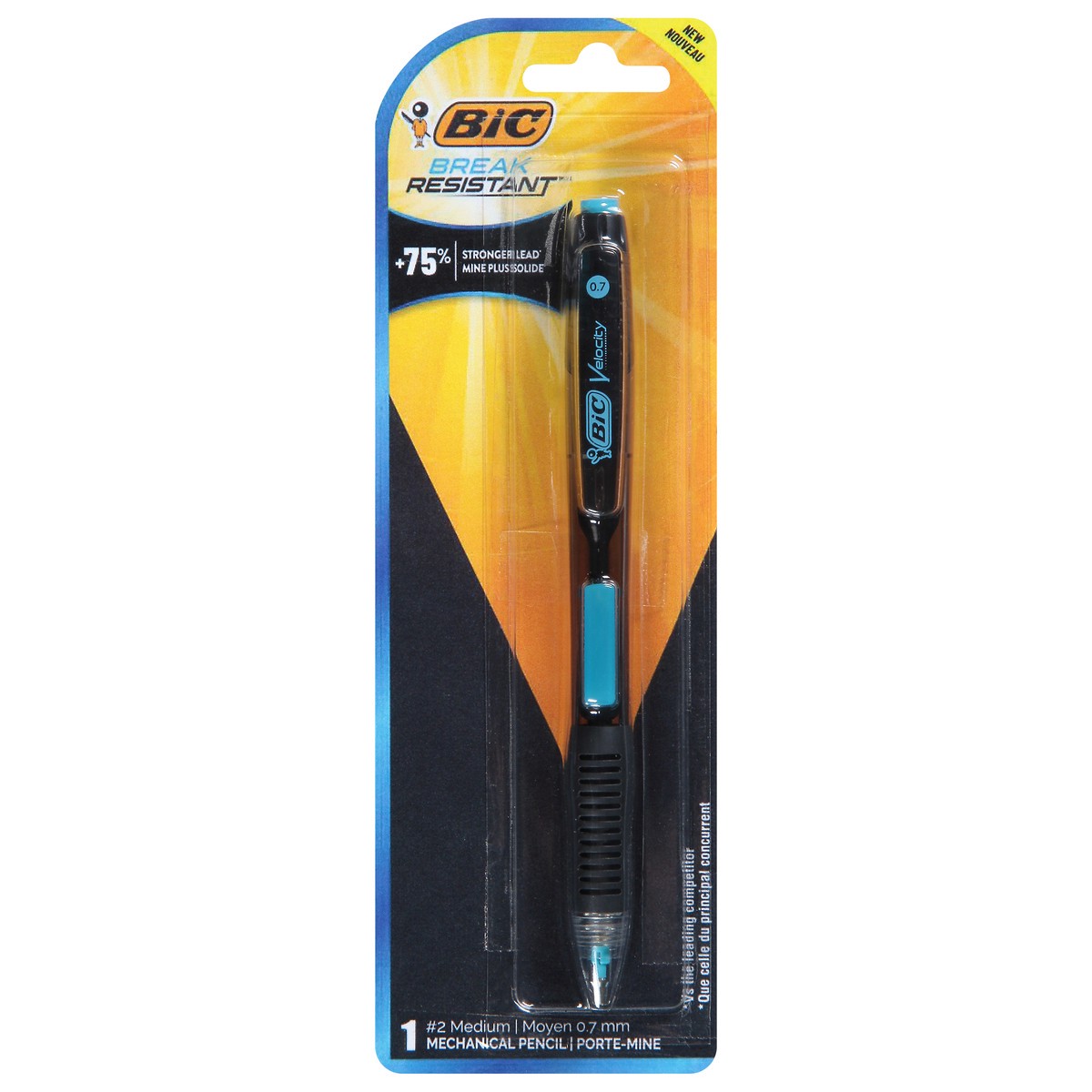 slide 1 of 9, BIC Break Resistant 0.7 mm No.2 Medium Mechanical Pencil 1 ea, 0.7 mm