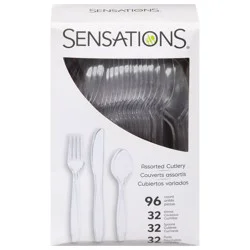 Sensations Assorted Cutlery - 96 Each