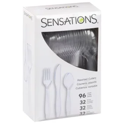 Sensations Assorted Cutlery - 96 Each