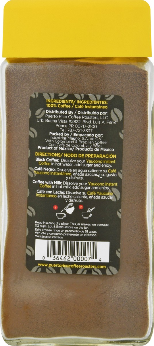 slide 2 of 9, Yaucono El Mejor Cafe Instant Coffee - 3.6 oz, 3.6 oz