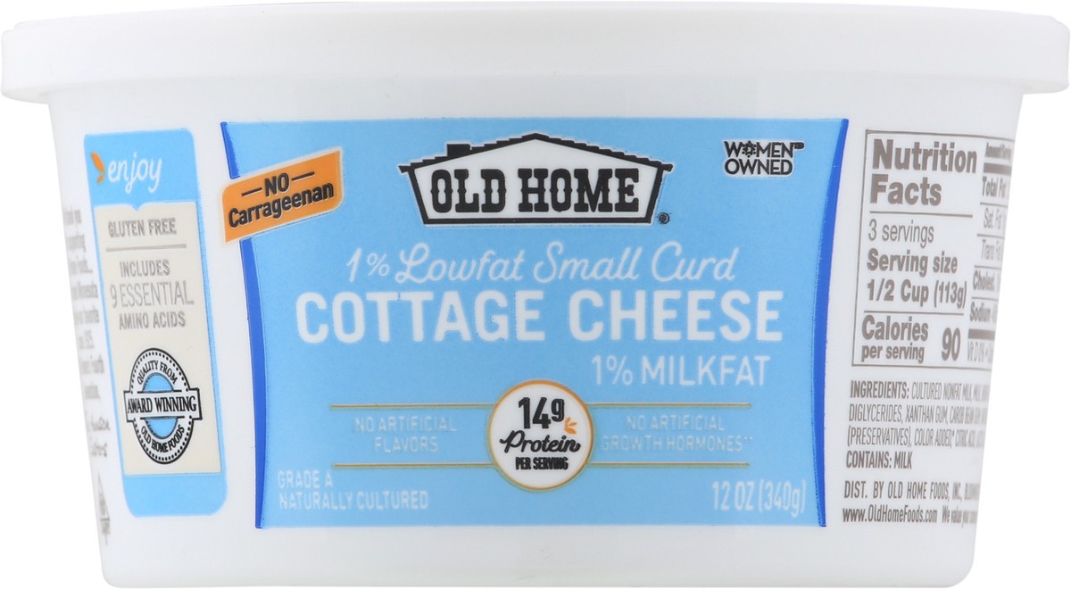 slide 2 of 9, Old Home 1% Cottage Cheese, 12 oz