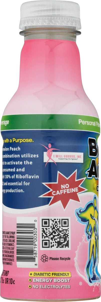 slide 11 of 14, Body Aqua Fitness Beverage Watermelon Peach, 16 oz