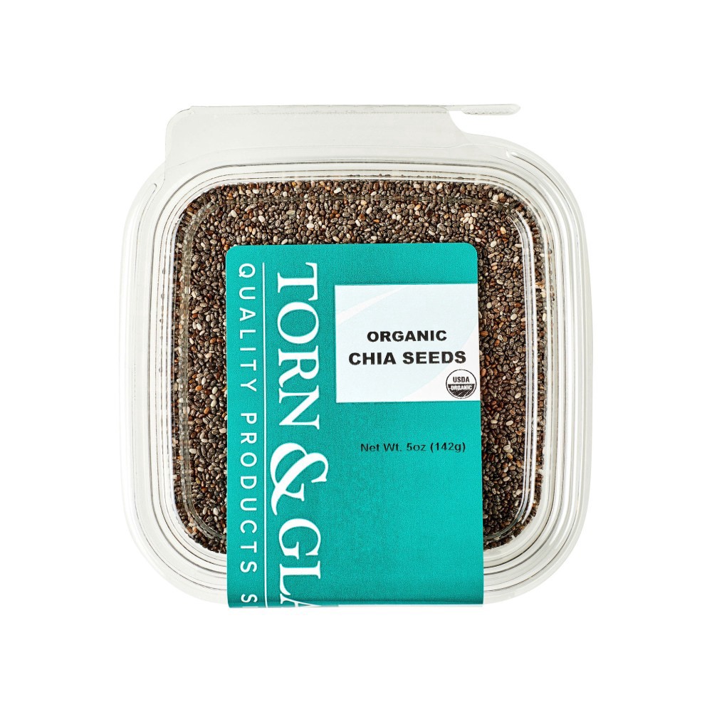 slide 2 of 2, Torn & Glasser Torn Glasser Organic Chia Seeds, 5 oz