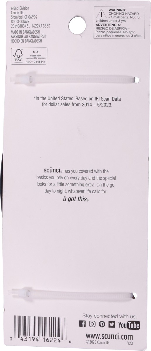 slide 4 of 12, scünci Banana Combs Savvy Value 6 Each, 6 ct