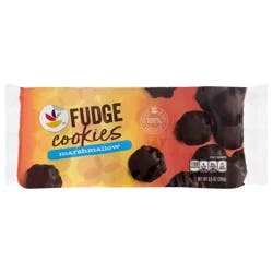 Giant Marshmallow Fudge Cookies