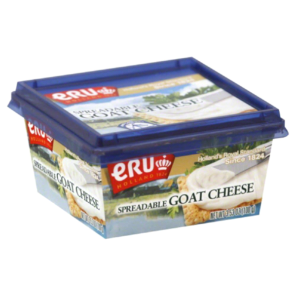 slide 1 of 1, Eru Spreadable Cheese, Goat, 3.53 oz