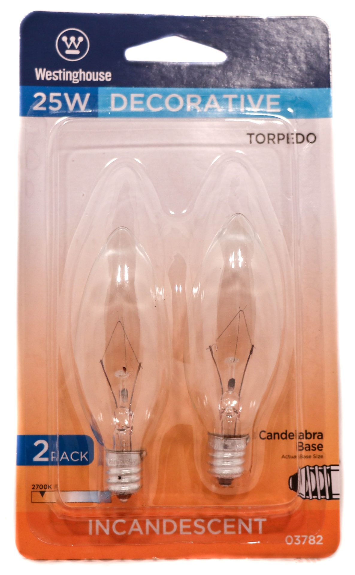 slide 1 of 1, ABCO Decor Bulbs Bc-25Ba9.5, 2 ct