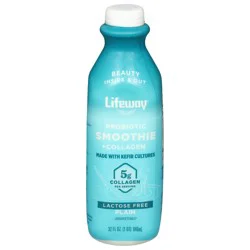 Lifeway Probiotic Smoothie + Collagen - Plain