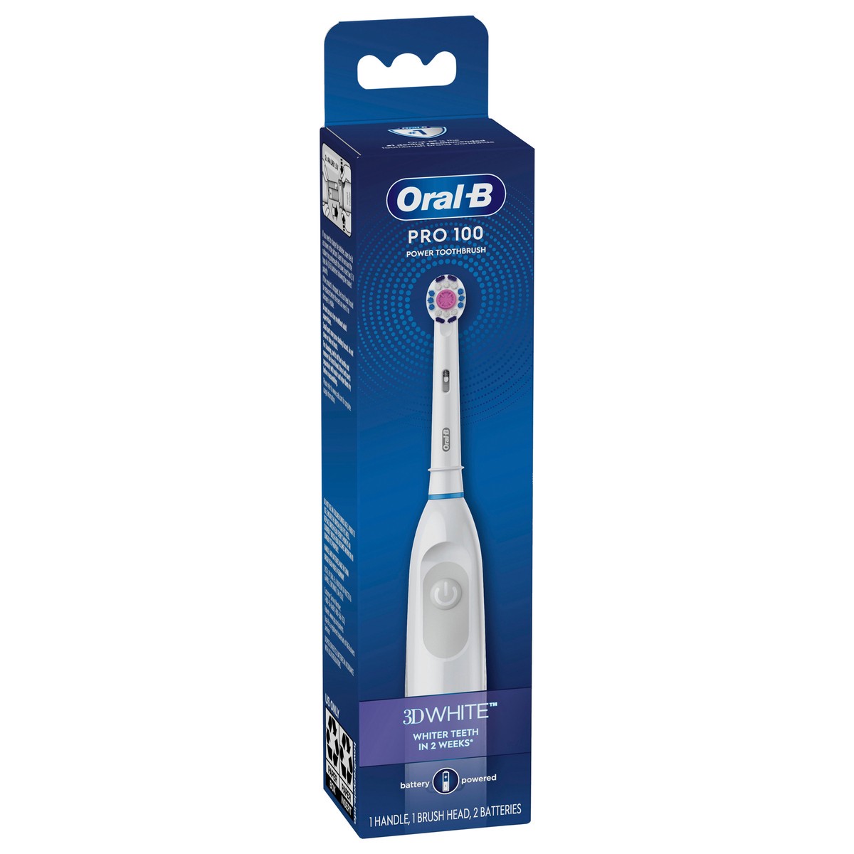 slide 2 of 8, Oral-B 3D White Brilliance Power Toothbrush, 1 ct