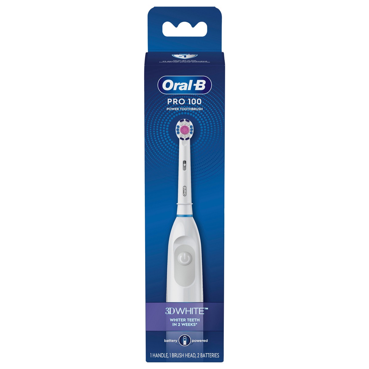 slide 5 of 8, Oral-B 3D White Brilliance Power Toothbrush, 1 ct