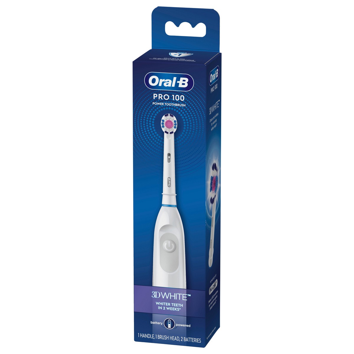 slide 6 of 8, Oral-B 3D White Brilliance Power Toothbrush, 1 ct