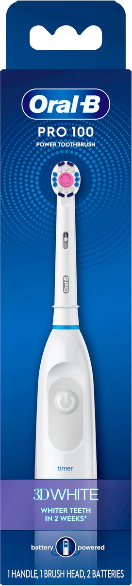 slide 8 of 8, Oral-B 3D White Brilliance Power Toothbrush, 1 ct