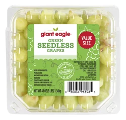 Welch's Black Grapes Clamshell