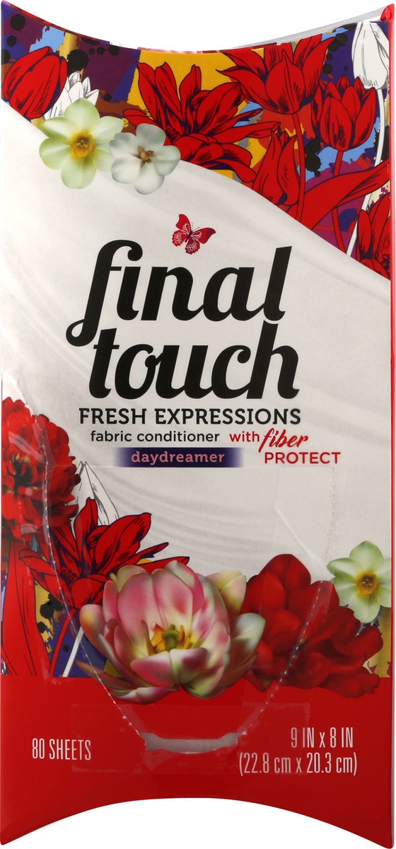 slide 6 of 9, Final Touch Fabric Conditioner 80 ea, 80 ct