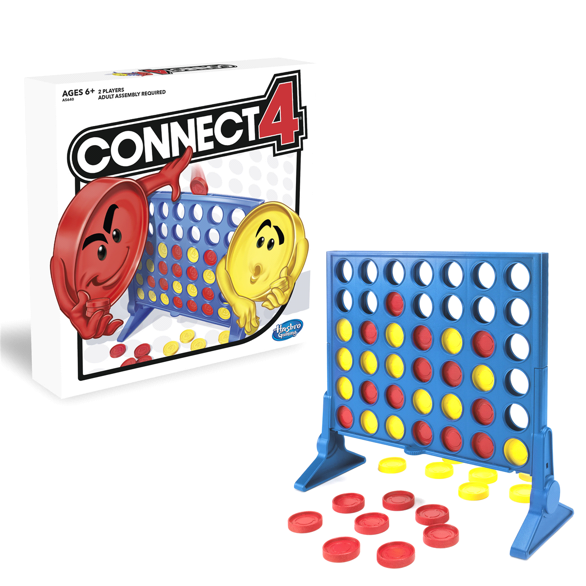 slide 4 of 5, Hasbro Connect 4 Game, 1 ct