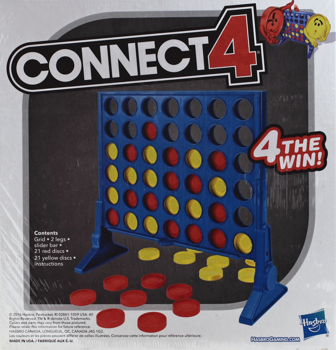 slide 6 of 6, Hasbro Connect-4 Classic Vertical Game, 1 ct