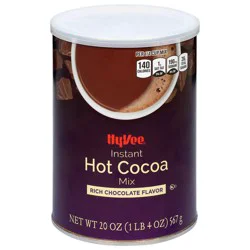 Hy-vee Rich Chocolate Flavor Instant Hot Cocoa Mix - 20 oz