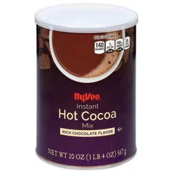 Hy-vee Rich Chocolate Flavor Instant Hot Cocoa Mix - 20 oz