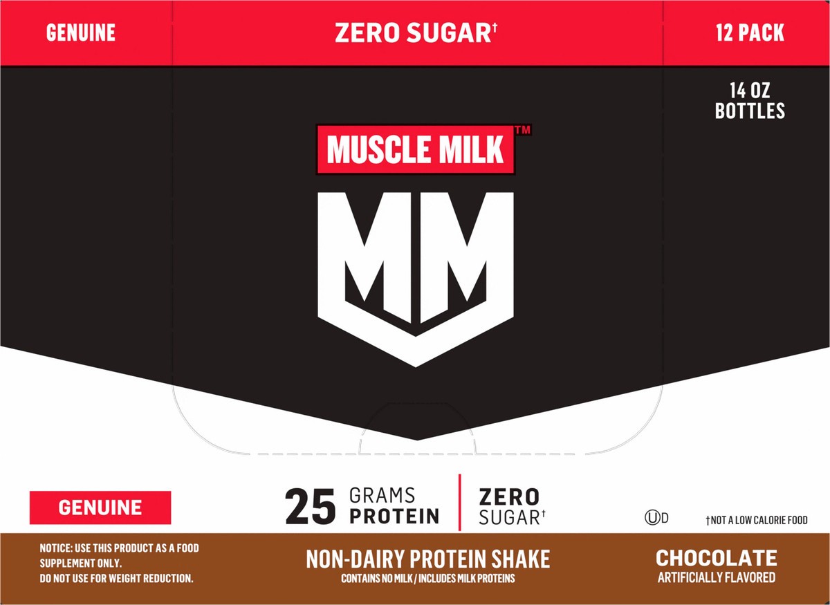 slide 6 of 6, Muscle Milk Protein Shake, 12 ct