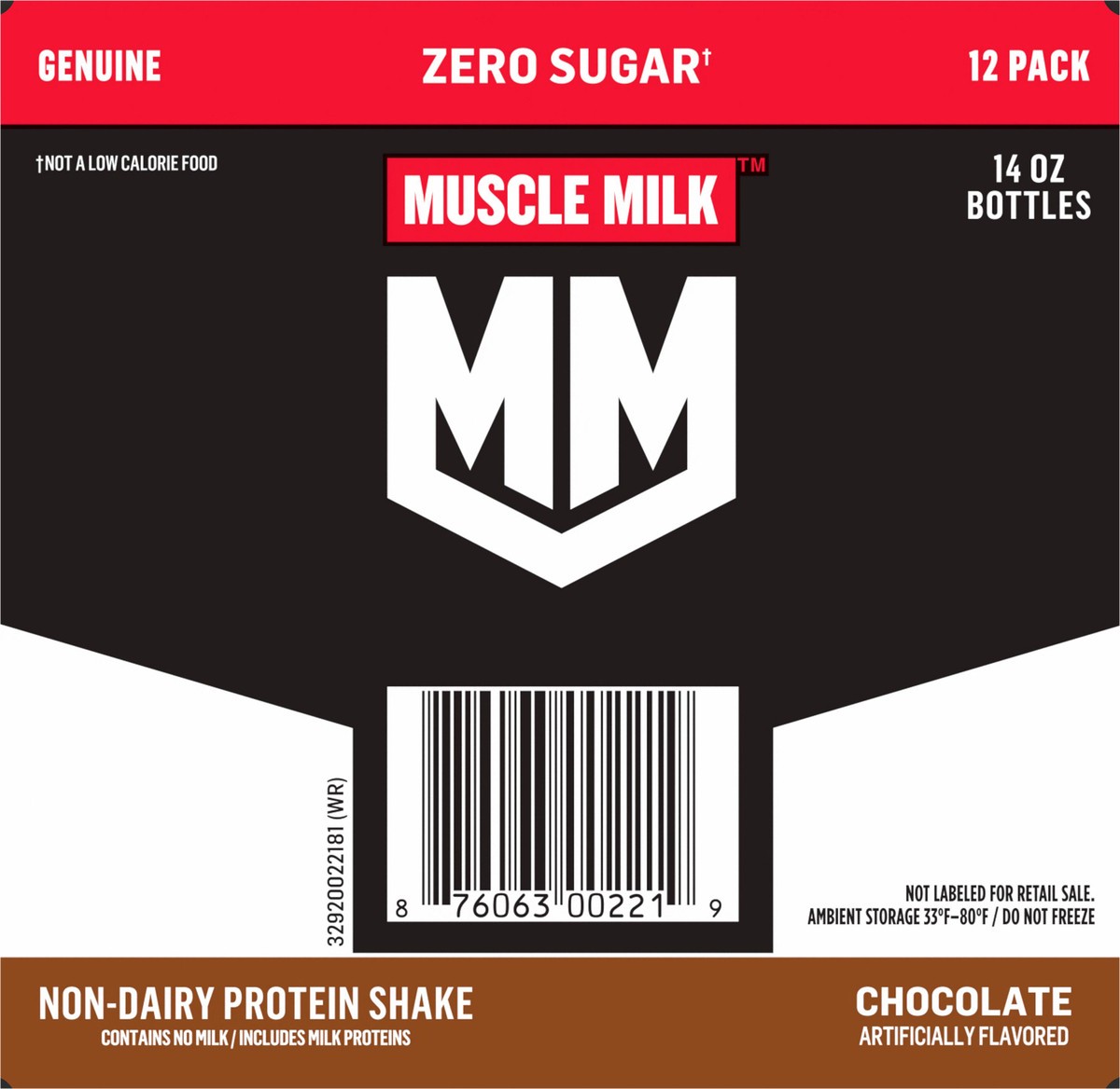 slide 4 of 6, Muscle Milk Protein Shake, 12 ct