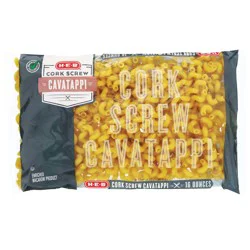 H-E-B Corkscrew Cavatappi Pasta Noodles
