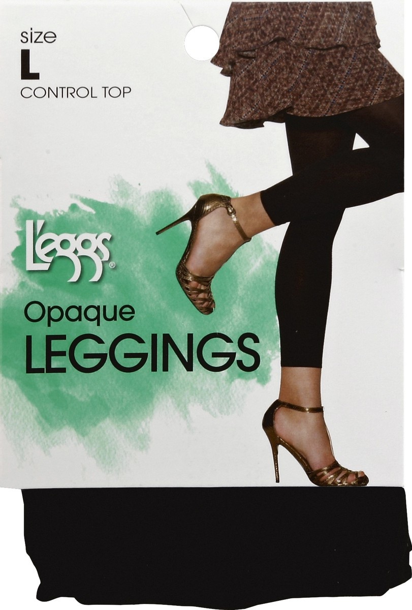 slide 2 of 2, L'eggs Leggings 1 ea, 1 ct